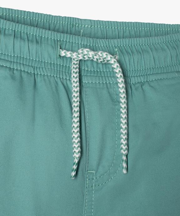 Pantalon jogger coupe slim garçon vue2 - GEMO 4G GARCON - GEMO