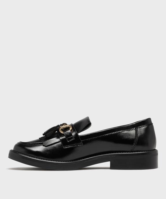 Mocassins avec bride métallique et patte mexicaine femme - Follow Me vue4 - FOLLOW ME - GEMO