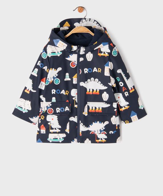Imperméable à capuche et doublure polaire bébé  vue3 - GEMO(BEBE DEBT) - GEMO