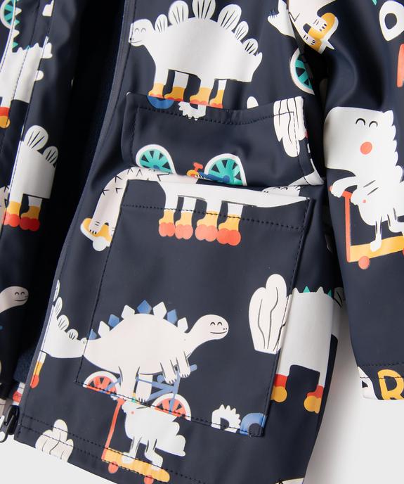Imperméable à capuche et doublure polaire bébé  vue5 - GEMO(BEBE DEBT) - GEMO