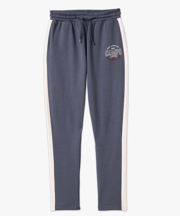 Jogging en molleton doux imprimé homme - Camps United vue4 - CAMPS - GEMO