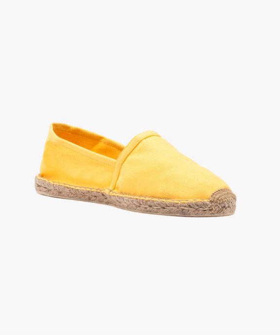 Espadrilles homme avec semelle en corde vue2 - GEMO (PLAGE) - GEMO