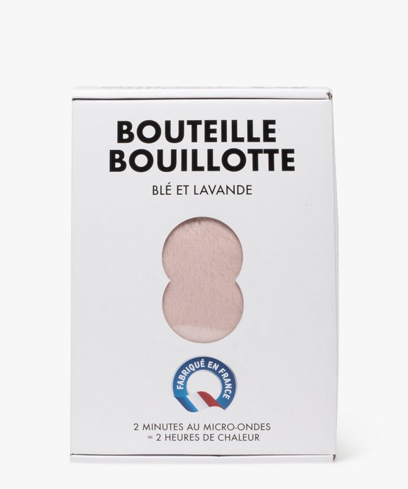 Bouillotte en matière  forme bouteille vue1 - AUTRES MARQUES - GEMO
