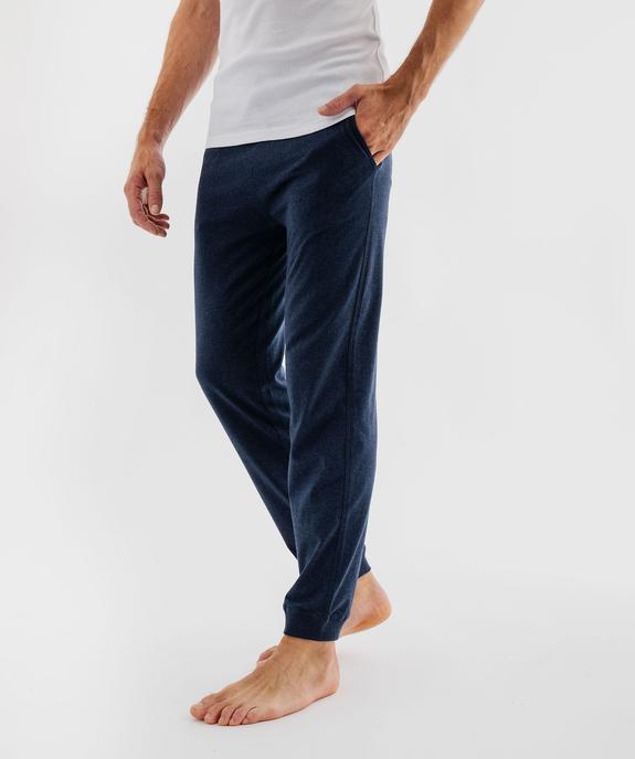 Pantalon de pyjama en jersey à taille élastique homme vue10 - GEMO(HOMWR HOM) - GEMO
