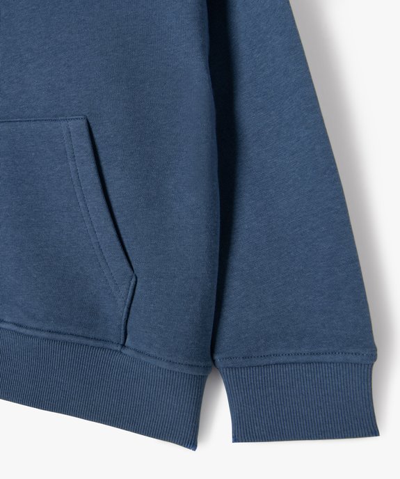 Sweat à capuche intérieur molletonné garçon vue2 - GEMO (ENFANT) - GEMO