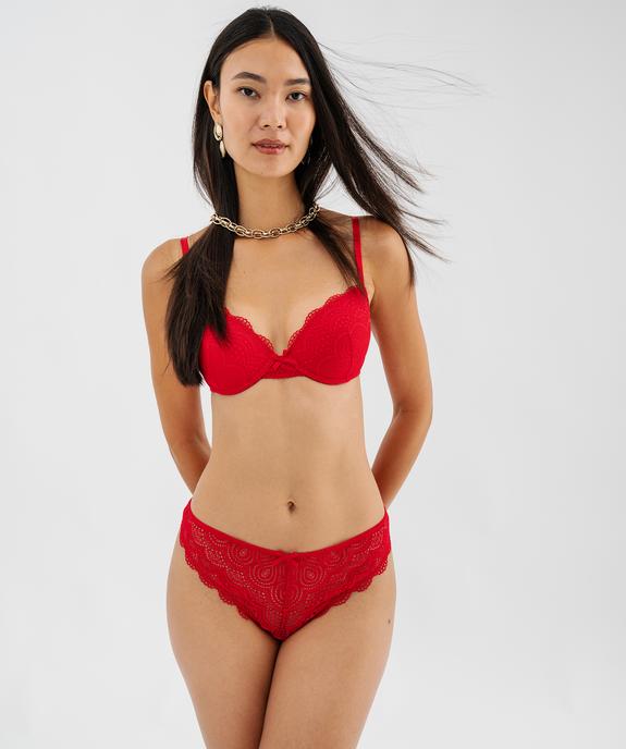 String en dentelle et tulle femme (lot de 2) vue7 - GEMO(HOMWR FEM) - GEMO