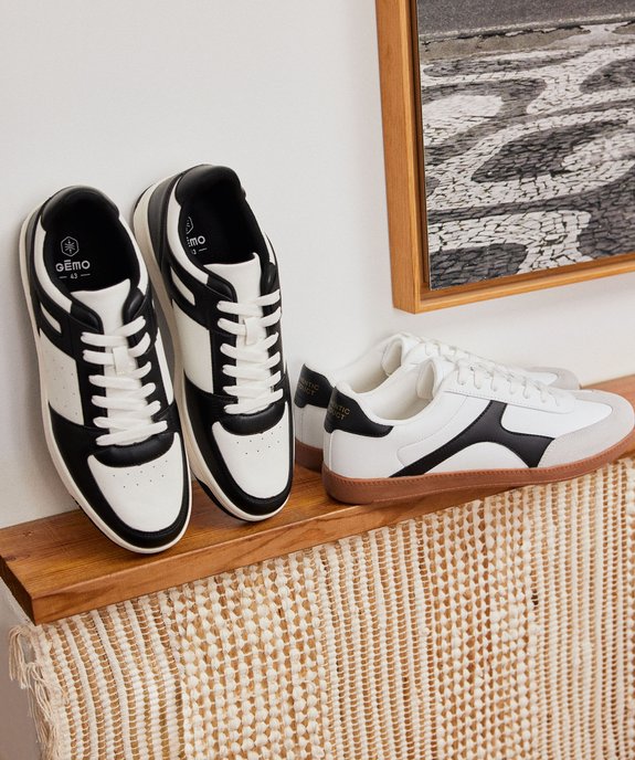 Baskets homme à bande contrastante - Camps United vue6 - CAMPS GEMO FOR GOOD - GEMO