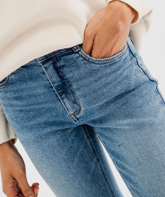 Jean Slim stretch taille normale femme vue2 - GEMO 4G FEMME - GEMO