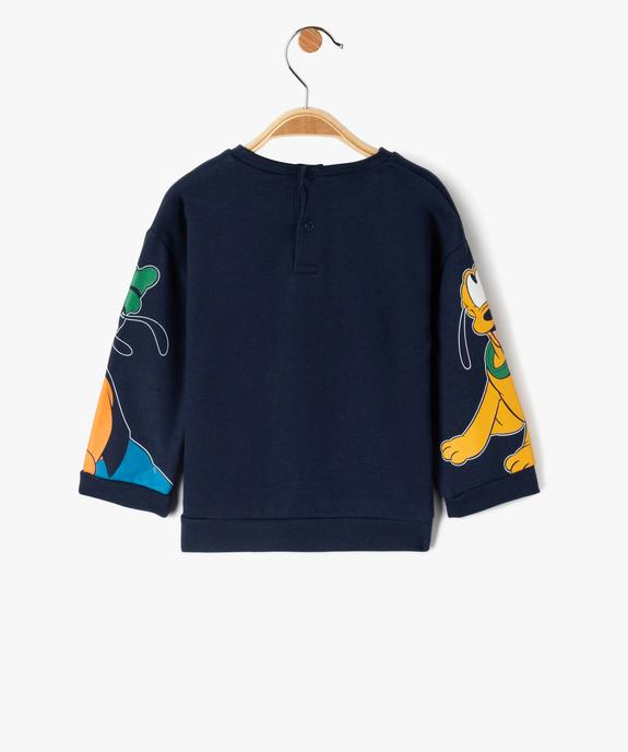 Sweat bébé garçon en molleton imprimé - Disney vue3 - DISNEY CLASSIQU - GEMO