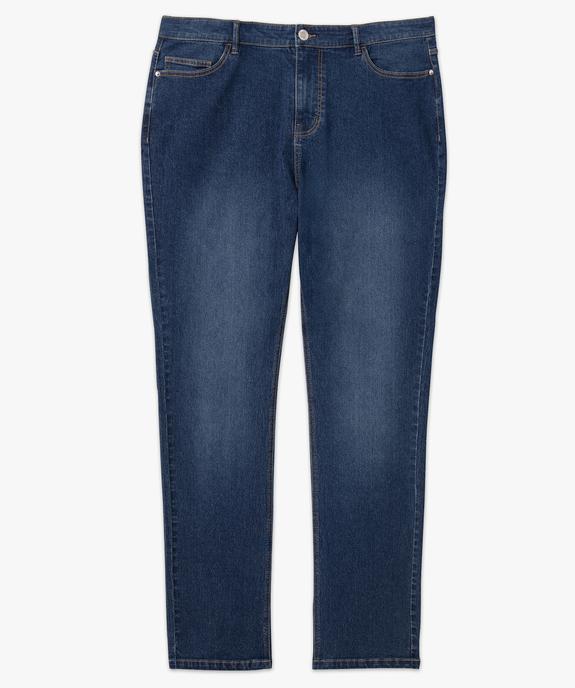 Jean Regular femme grande taille vue4 - GEMO 4G GT - GEMO