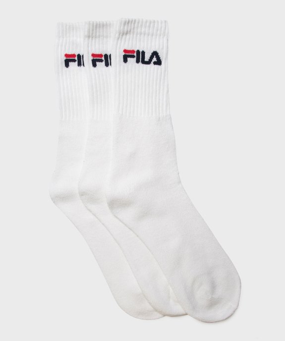 Chaussettes de sport tige haute homme (lot de 3) - Fila vue1 - FILA - GEMO