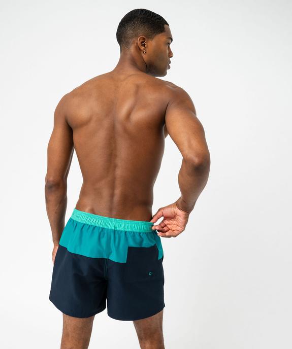Short de bain multicolore homme vue3 - GEMO 4G HOMME - GEMO