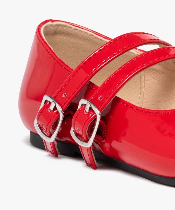 Ballerines fille vernies avec double brides à boucle vue7 - LOVELY WINGS - GEMO