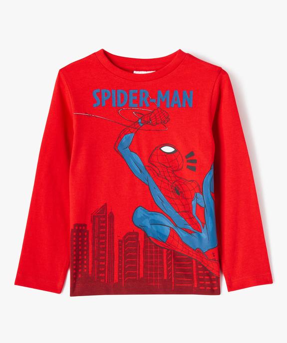Tee-shirt Spiderman manches longues garçon vue2 - SPIDERMAN - GEMO