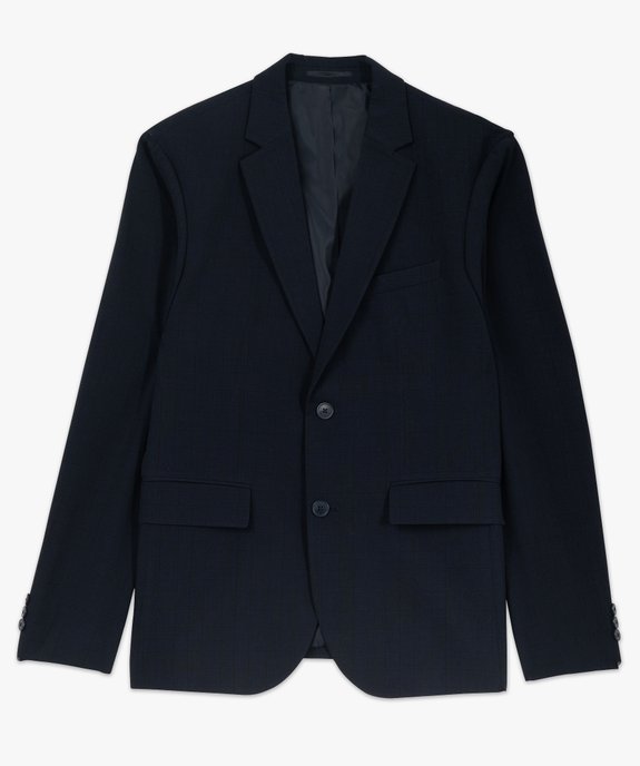 Veste de costume à carreaux homme vue4 - GEMO (HOMME) - GEMO
