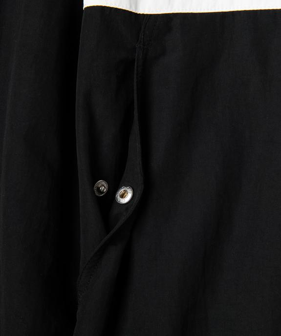 Blouson coupe-vent imperméable à capuche garçon vue5 - GEMO (JUNIOR) - GEMO