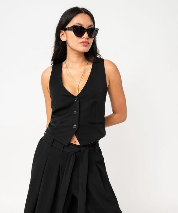 Gilet de costume femme vue1 - GEMO(FEMME PAP) - GEMO