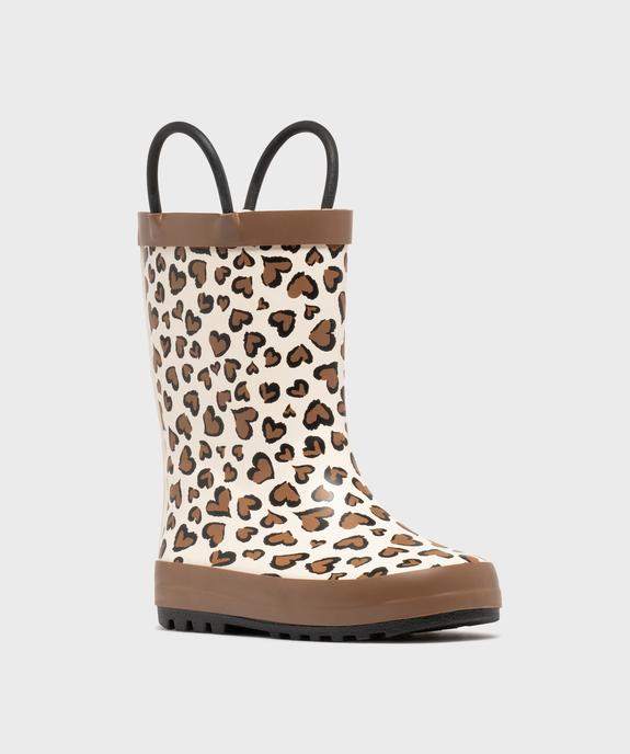 Bottes de pluie avec motifs coeurs fille - Lovely Wings vue3 - LOVELY WINGS - GEMO