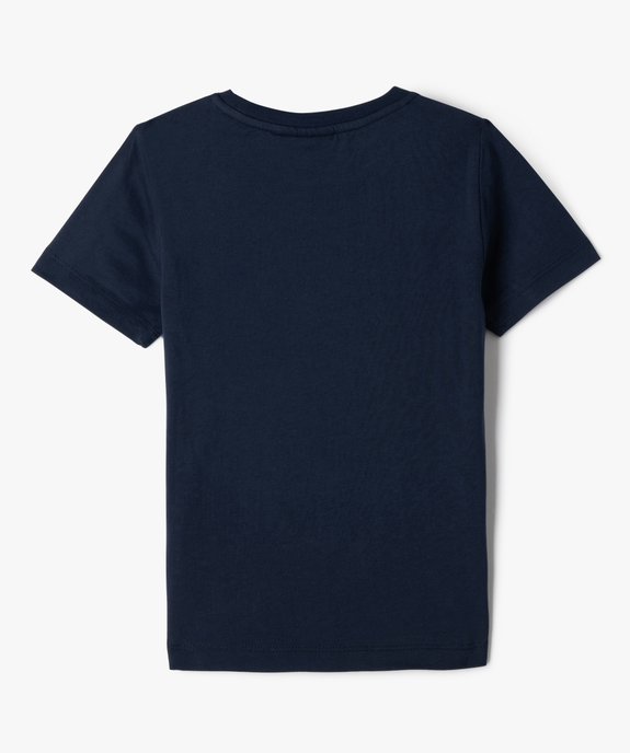 Tee-shirt avec personnage Stitch garçon vue3 - LILO & STITCH - GEMO