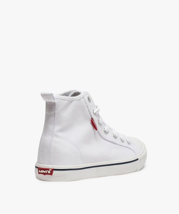 Baskets fille semi-montantes en toile unie – Levi’s vue4 - LEVI'S - GEMO