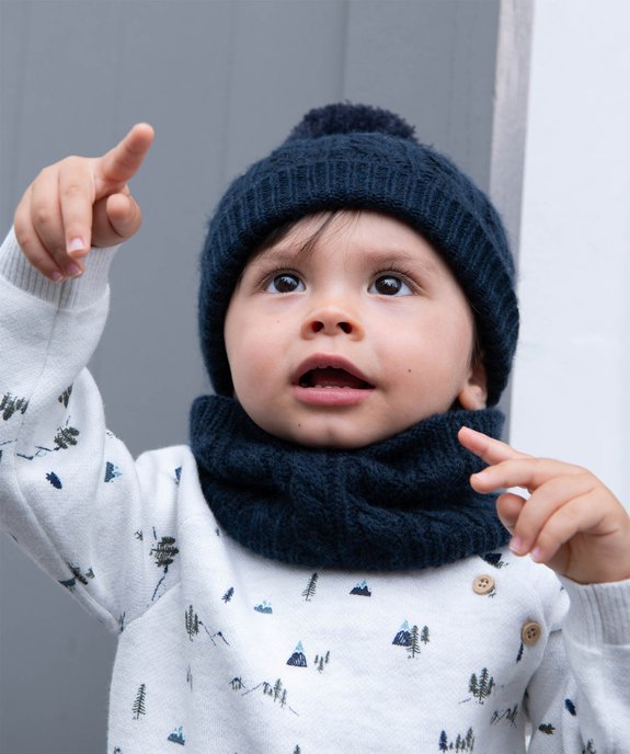 Echarpe snood doublée polaire bébé vue6 - GEMO(BEBE DEBT) - GEMO