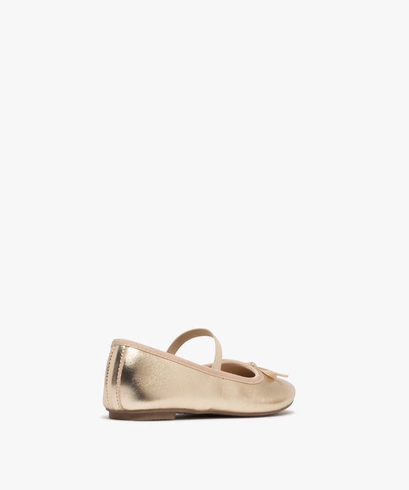 Ballerines brillantes avec élastique de maintien fille vue4 - LOVELY WINGS - GEMO