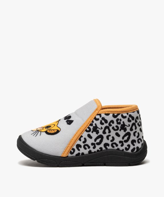 Chaussons Bebe Garcon Bottillons Zippes Le Roi Lion Gemo