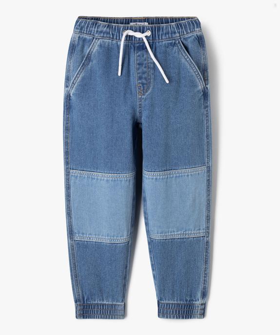 Jean confortable à taille élastique garçon vue2 - GEMO 4G GARCON - GEMO