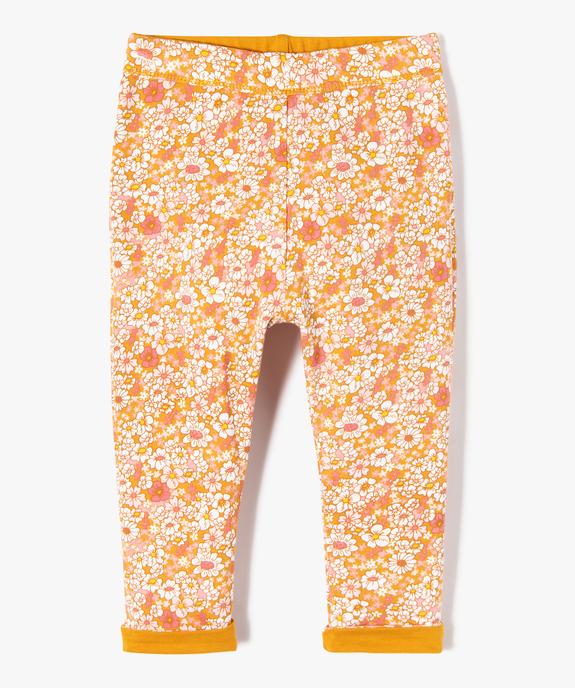 Legging réversible bébé fille - LuluCastagnette vue4 - LULU CASTAGNETTE GEMO FOR GOOD - GEMO
