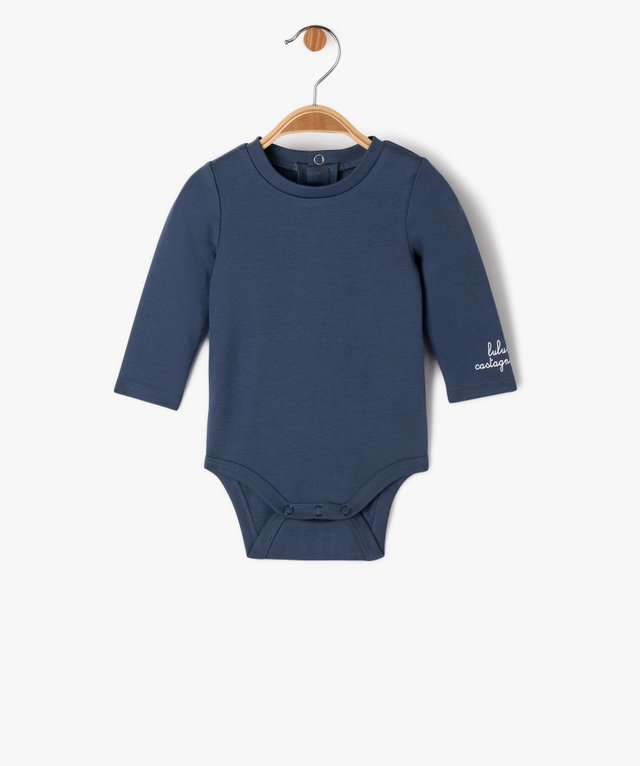 Ensemble Petit Bateau Losan Garçon 2 Ans - Salopette Grise + Sweat Hiver - Très Bon état