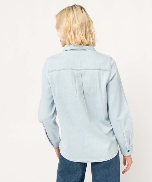 Chemise Femme En Jean Pacific Trail, Taille M, Bleu - Occasion Très Bon état