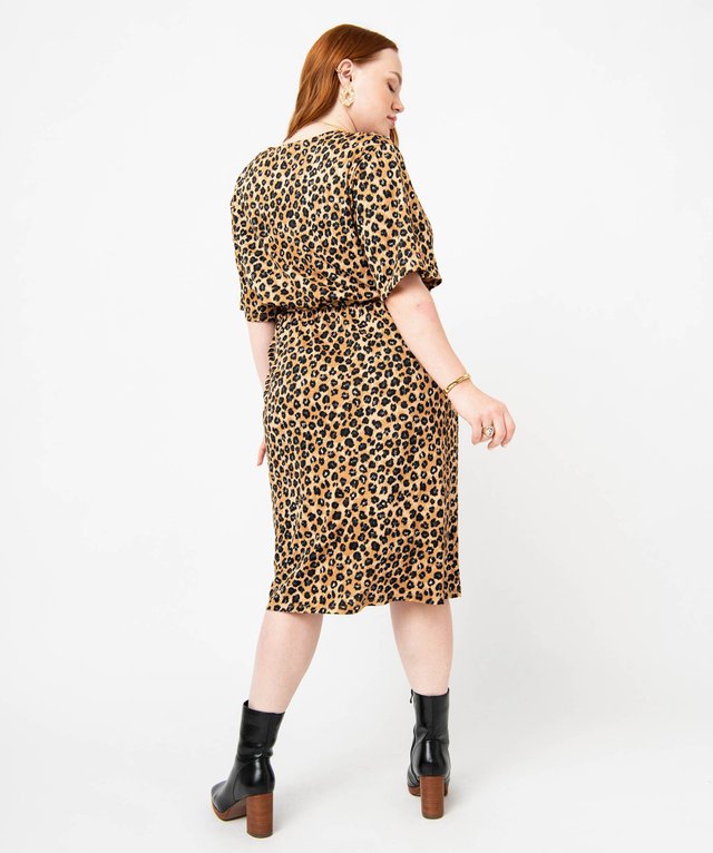 Robe Christopher & Banks Plus Size 2X – Maxi Détail Trou De Serrure Ou Imprimée