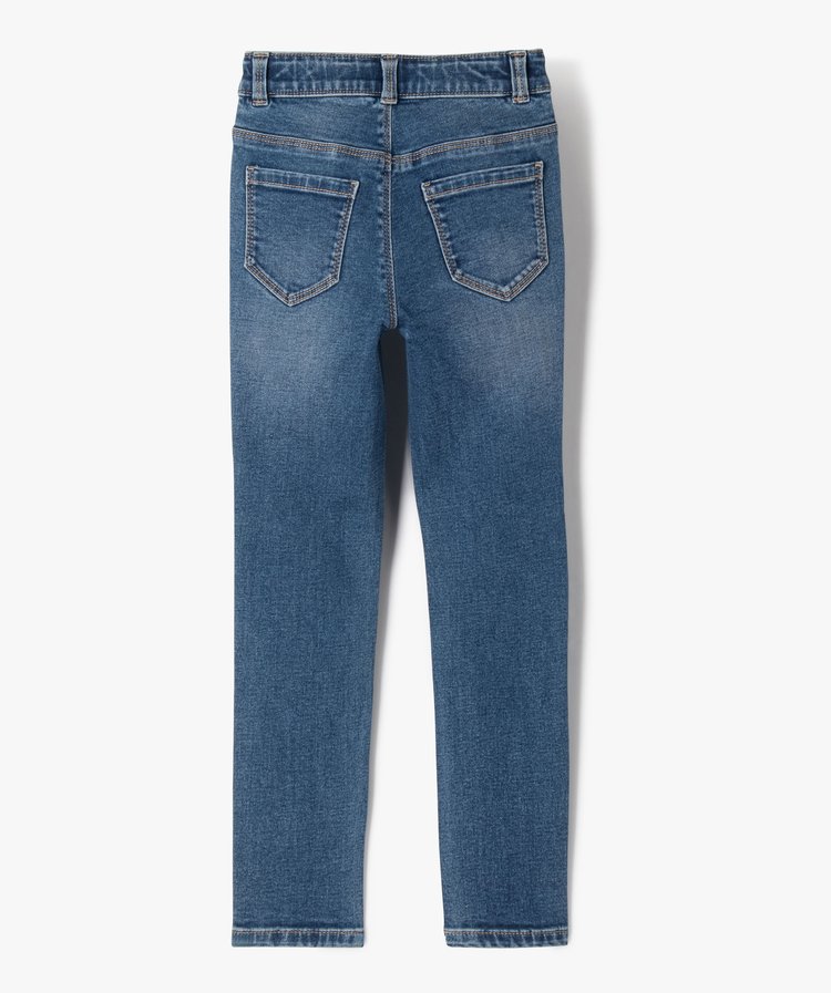 Jean SO Fille – Coupe Bootcut, Taille 7, Lavage Clair, Stretch – Neuf Avec étiquette