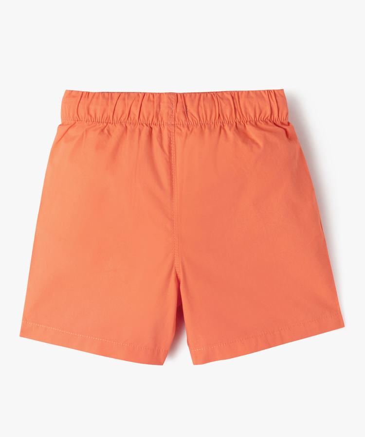 Pantacourt Garçon Vertbaudet Retroussable Bermuda - Bleu Nuit Taille 9A Coton Léger