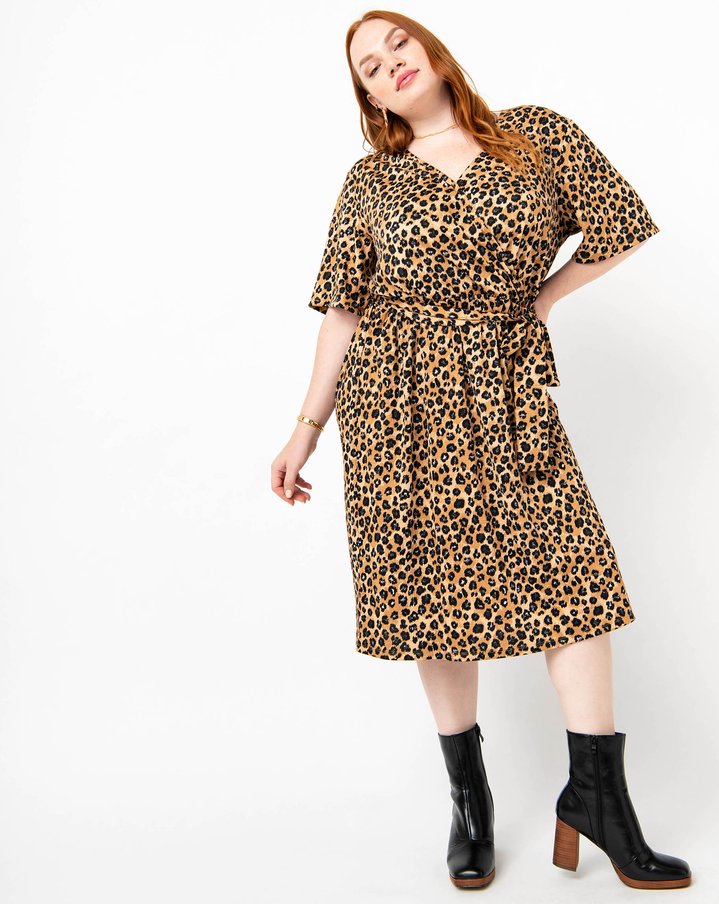 Robe Imprimée Manches Courtes GOA Paris - Taille 2 - Multicouleur - Très Bon état Occasion