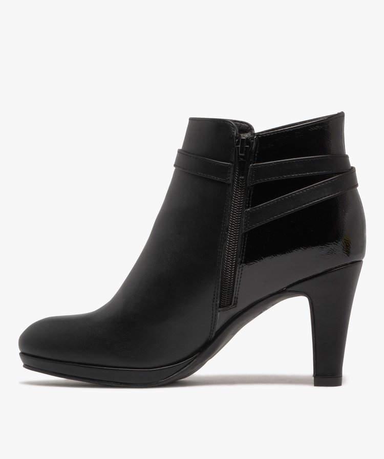 Bottines Gemini En Cuir Avec élastique Et Boutons Colorés - Taille 337135-02 - Neuf Avec Emballage