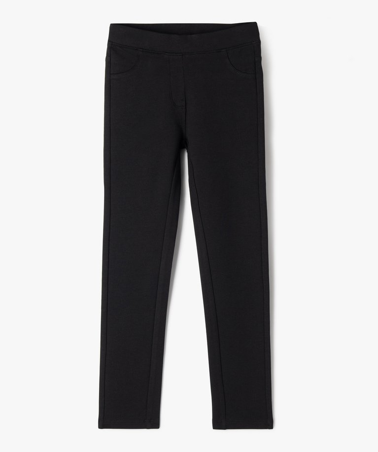 Soudittur Legging Filles Coton Sport Long Pantalon - Confort Doux Et Élastique