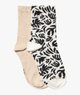 BEIGE CHINE